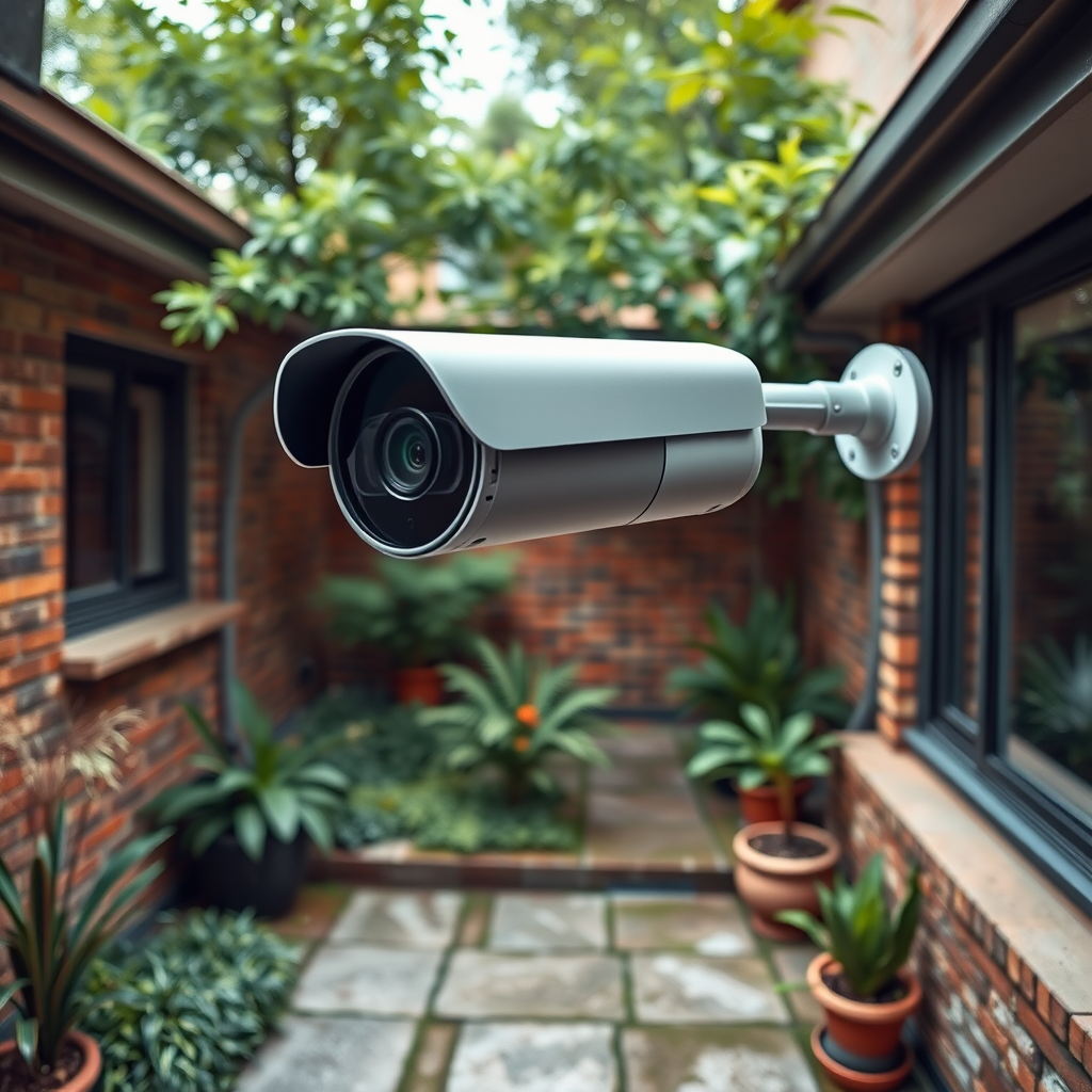 4K IP kamera s pokročilými funkcemi pro bezpečné podvorie