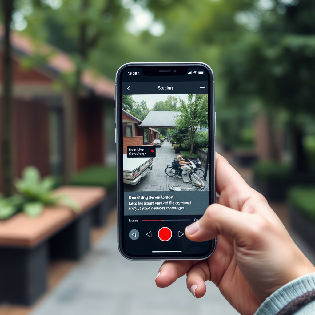 Mobilní aplikace pro videosledování s live přenosem a notifikacemi